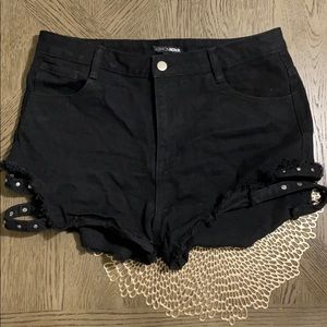 After Dark Denim Shorts